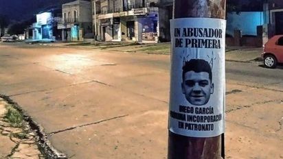 Patronato sufrió un escrache por un futbolista 