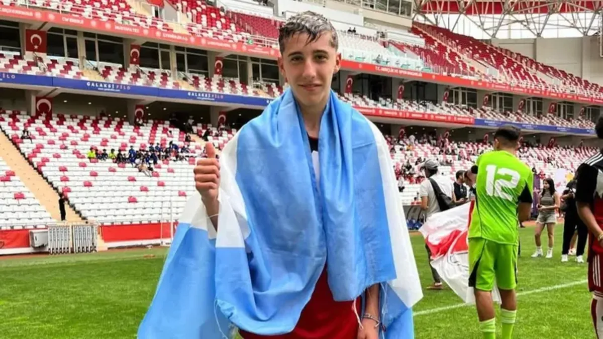 Luca Scarlato, la joya de River Luca Scarlato, la joya de River