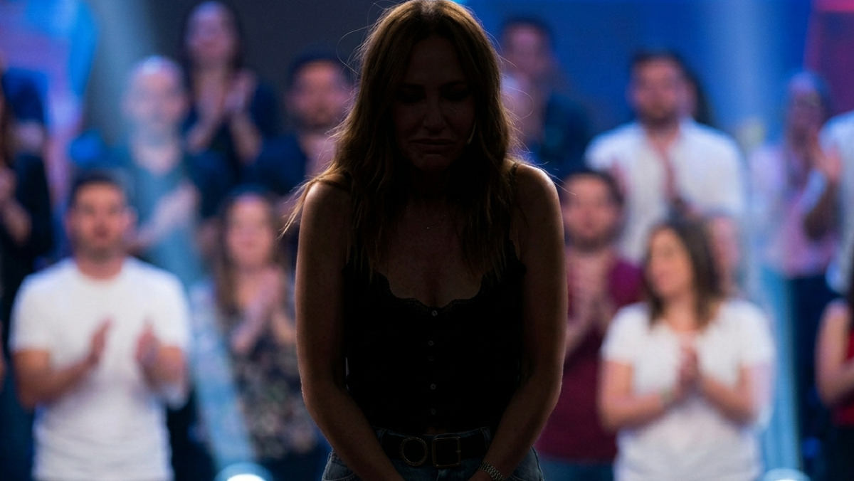 Explotó el escándalo por una panelista de Telefe, que quedó expuesta tras filtrarse supuestas amenazas y chats privados que reventaron la tele y las redes.Foto: Gemini