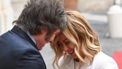 Rumor de affaire entre Javier Milei y Giorgia Meloni eclipsó al de Yuyito
