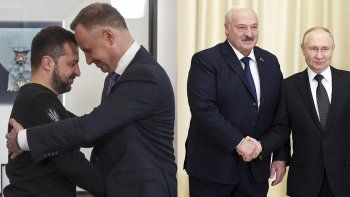 Zelenski-Duda versus Lukashenko-Putin Zelenski-Duda versus Lukashenko-Putin