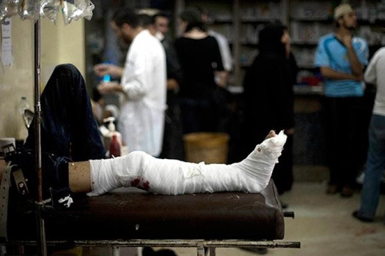 El ataque afectó al hospital Dar al-Shifa.