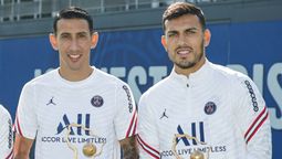 Leandro Paredes reveló su plan con Ángel Di María. FOTO: NA.&nbsp;