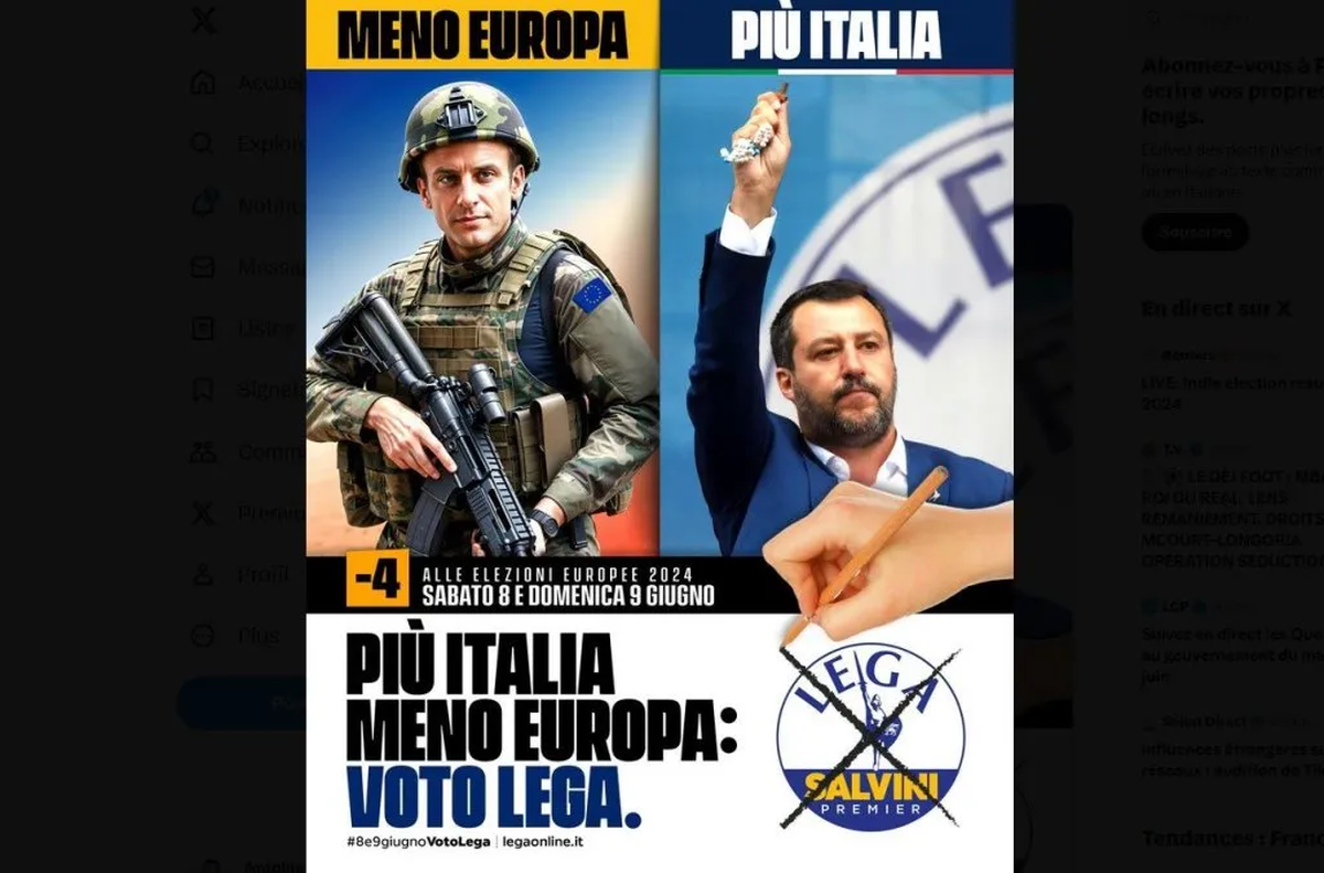 Italia critica la decisión de Emmanuel Macron de arrastrar a Europa a la guerra en Ucrania Italia critica la decisión de Emmanuel Macron de arrastrar a Europa a la guerra en Ucrania