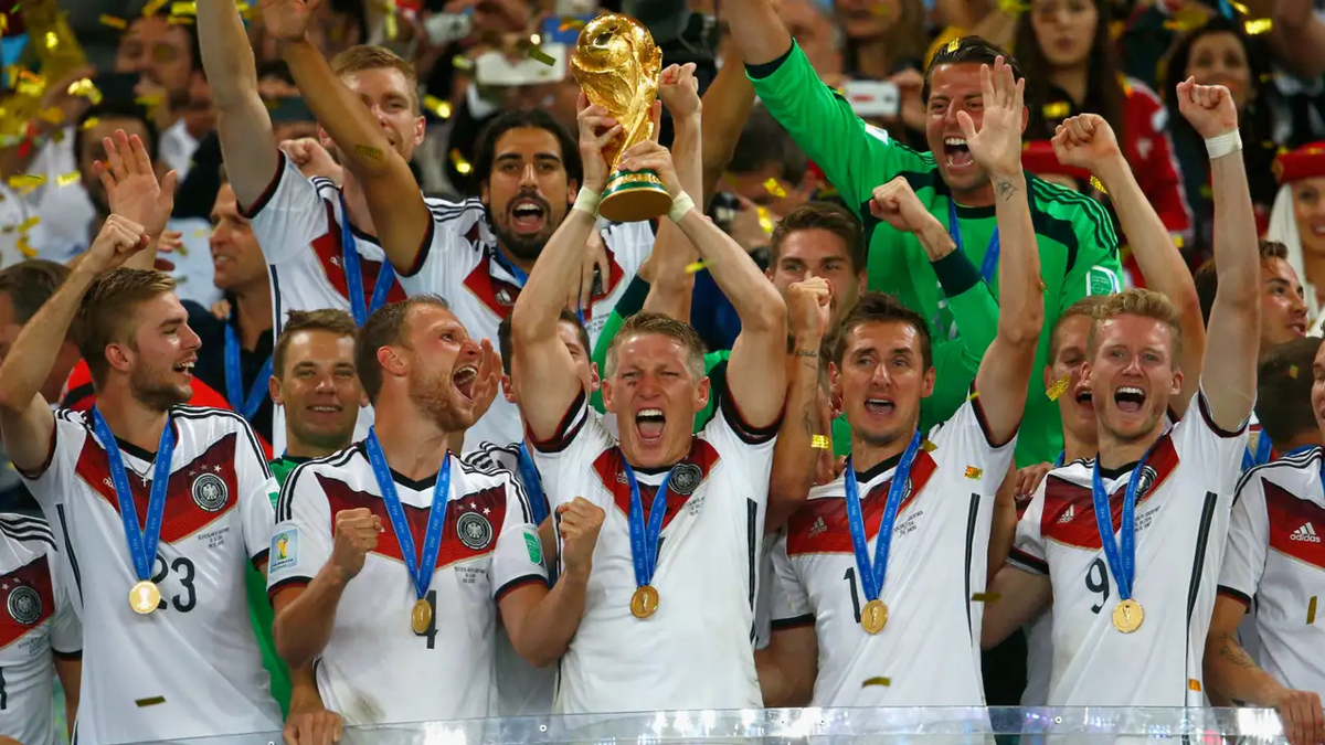 Alemania campeón en Brasil 2014.