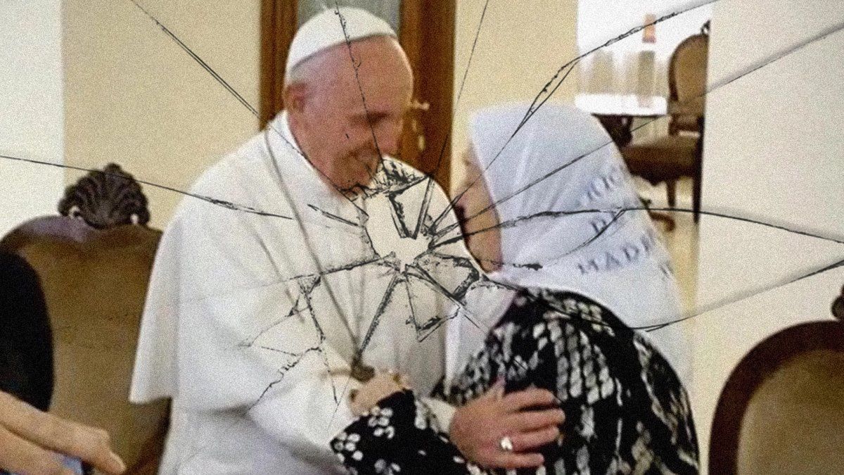 El Papa Francisco y Hebe de Bonafini. 