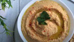 Hummus: deliciosa pasta de garbanzos.