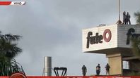 La toma de la planta de FATE en San Fernando (Foto: Captura de video) La toma de la planta de FATE en San Fernando (Foto: Captura de video)