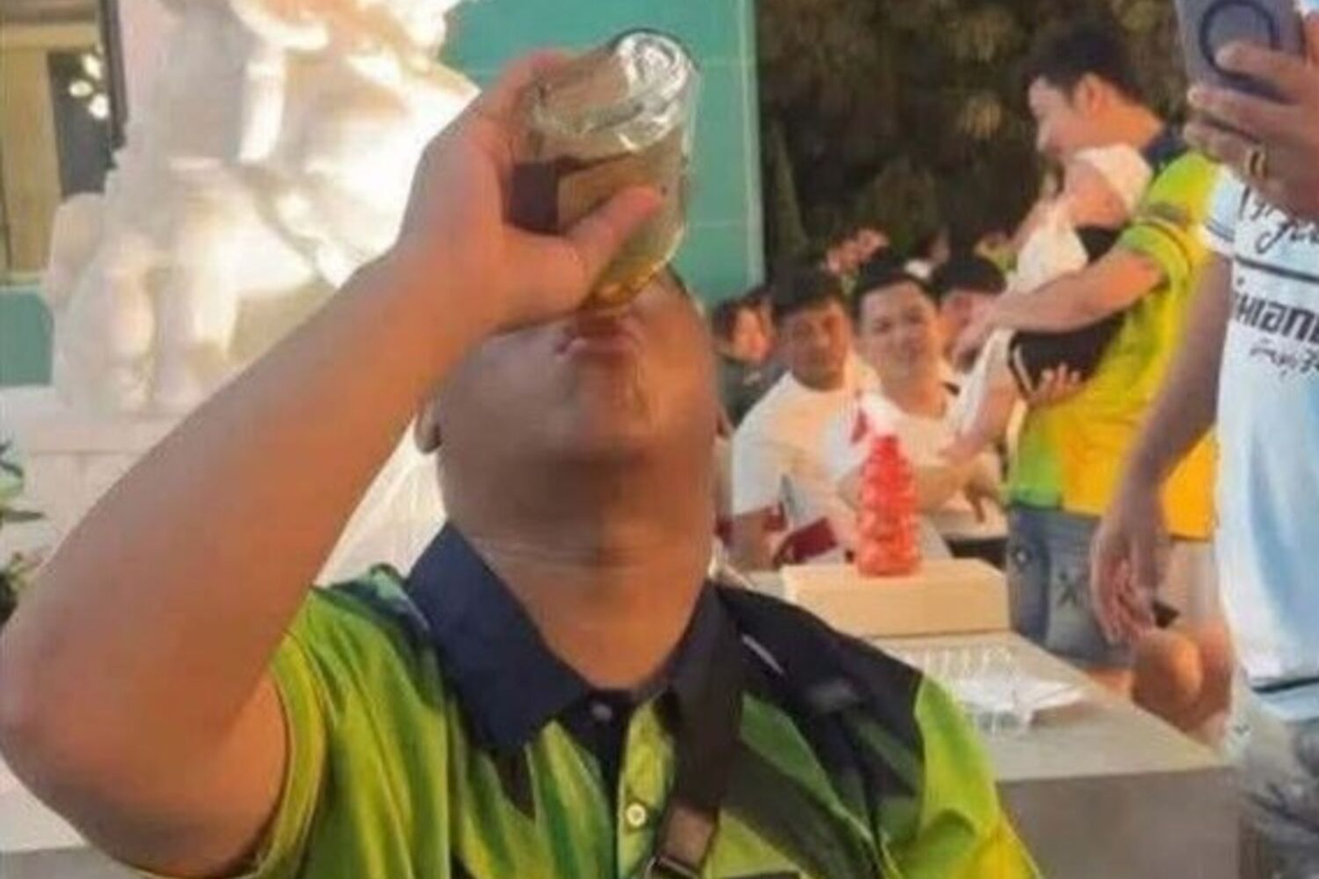 El trágico episodio ocurrió durante una fiesta en Chanthaburi, al este de Tailandia. El trágico episodio ocurrió durante una fiesta en Chanthaburi, al este de Tailandia.