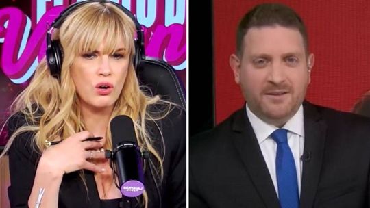 Viviana Canosa y Jorge Rial destaparon el escándalo más inesperado: audios que involucran a Jonatan Viale en manejo de pauta y cuestionan su ética profesional. Viviana Canosa y Jorge Rial destaparon el escándalo más inesperado: audios que involucran a Jonatan Viale en manejo de pauta y cuestionan su ética profesional.