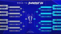 Todos los cruces de 16vos de final de la Champions League. Todos los cruces de 16vos de final de la Champions League.
