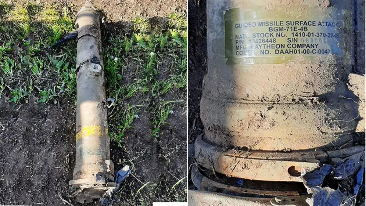 El misil encontrado en La Plata y que fue es el mismo que robaron en 2015 en la gestión de Agustín Rossi (Foto: @malvinasdata @capcentral)