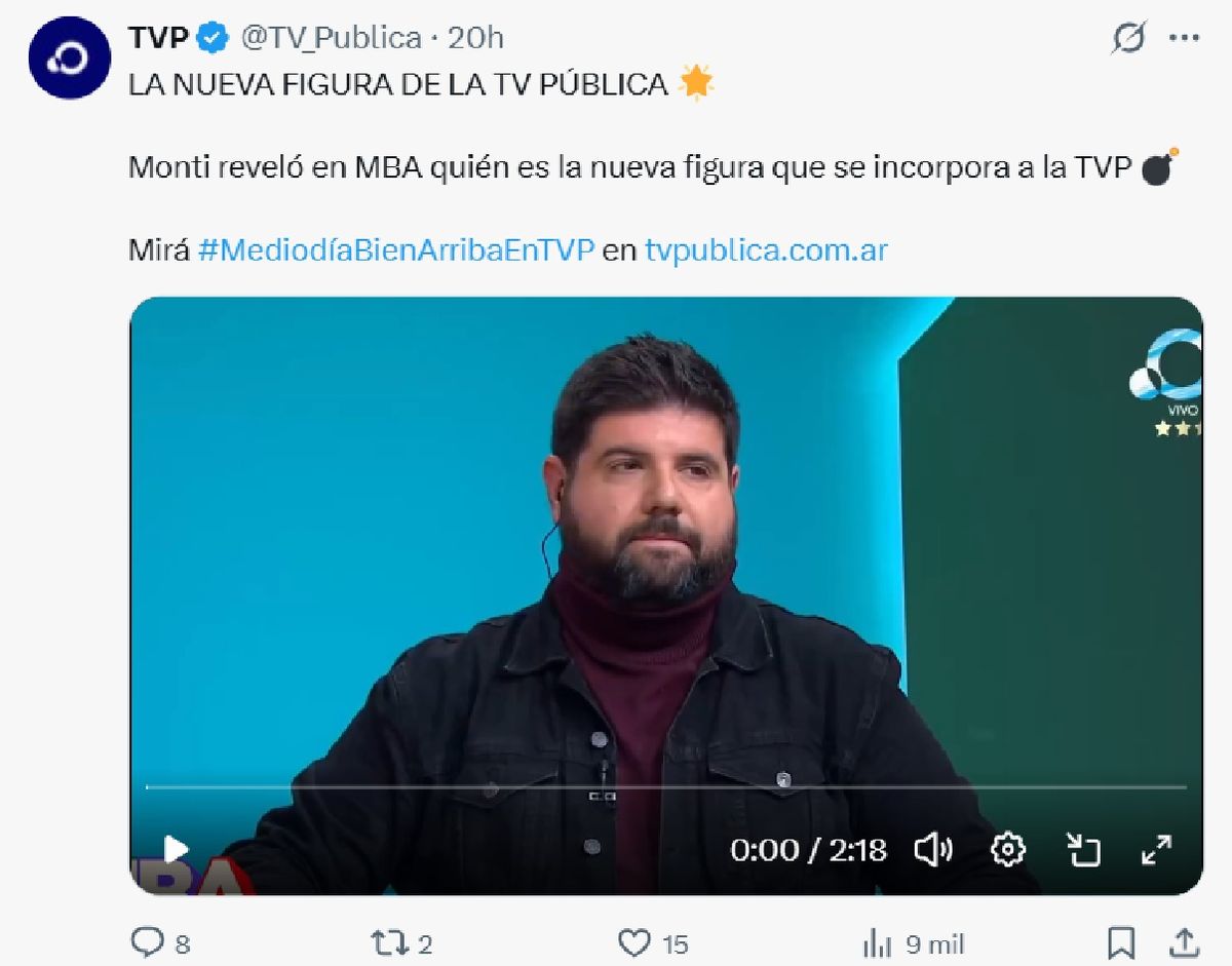 Carlos Monti reveló el arribo de Débora D'Amato a la TV Pública. Carlos Monti reveló el arribo de Débora D'Amato a la TV Pública.