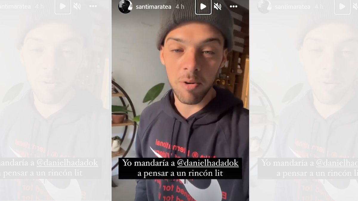 Santi Maratea le fue con todo a Infobae.