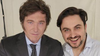 Javier Milei y Ramiro Marra. Javier Milei y Ramiro Marra.