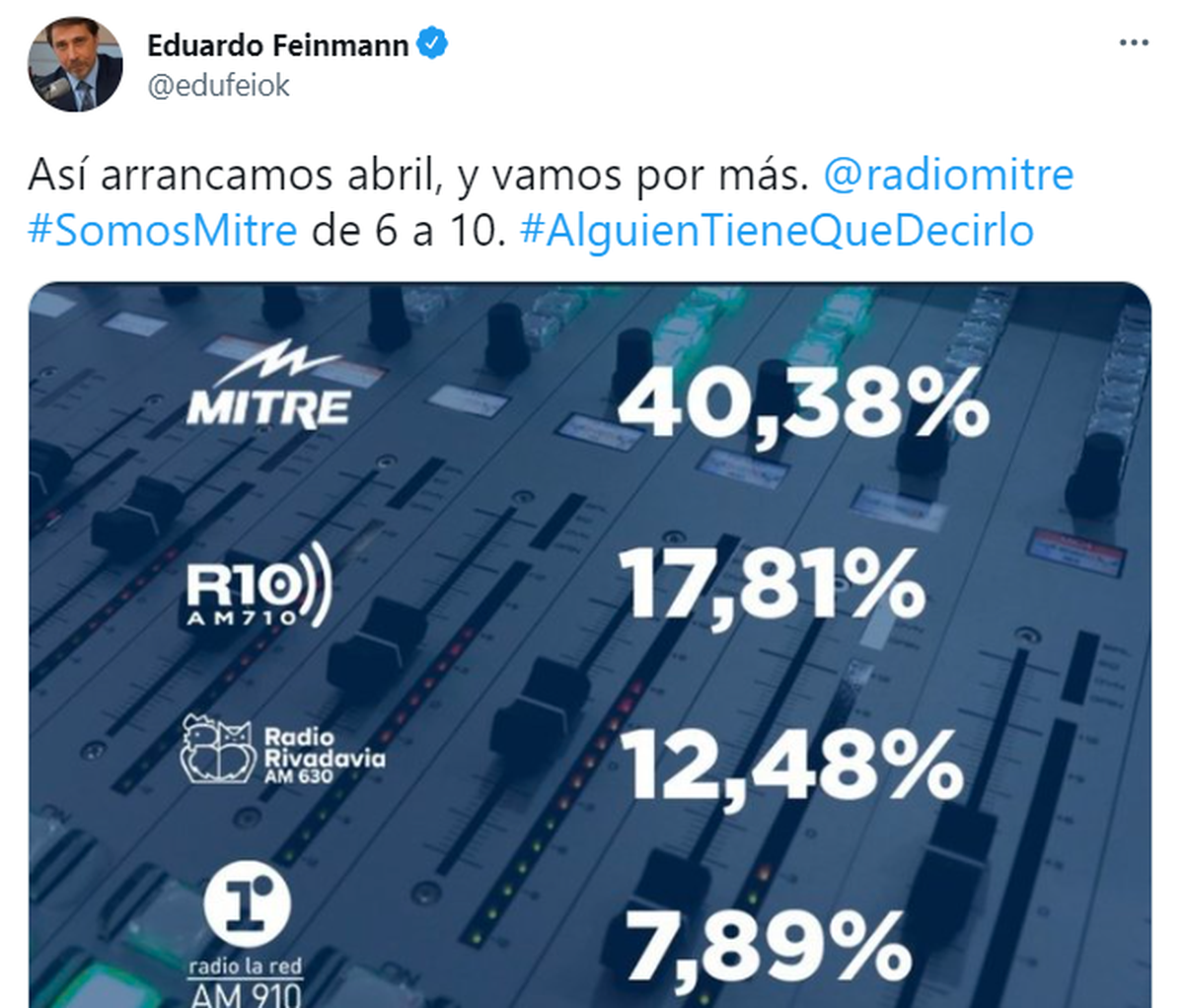 Se lanzó la guerra Eduardo Feinmann vs. Marcelo Longobardi en la mañana de la radio argentina.