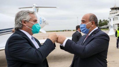 Alberto F. retomó su recorrido nacional con visitas a Santiago del Estero y Tucumán