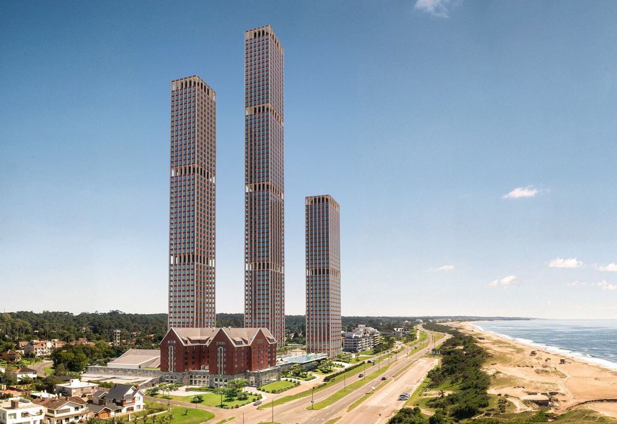 Las 3 torres de Cipriani en San Rafael, Punta del Este. Las 3 torres de Cipriani en San Rafael, Punta del Este.