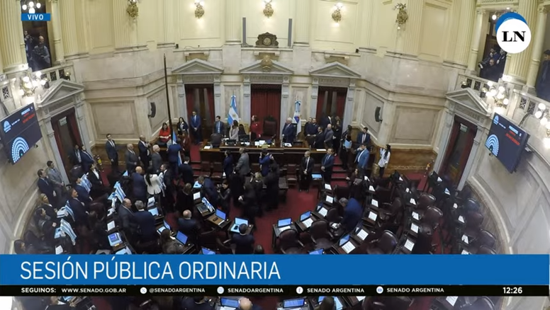 Hubo quórum y el Senado tratará el proyecto por el que se cruzaron Villarruel y Bullrich