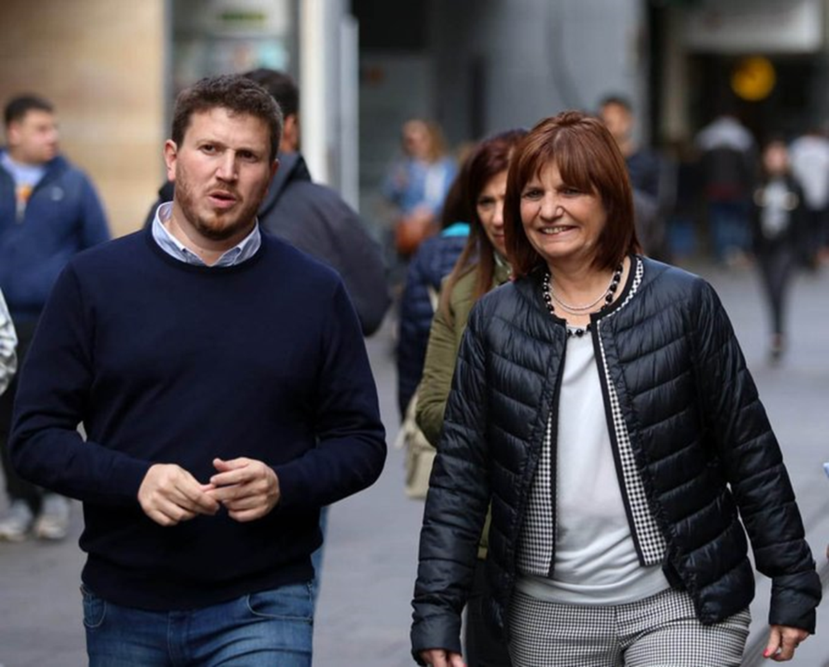 Federico Angelini y Patricia Bullrich