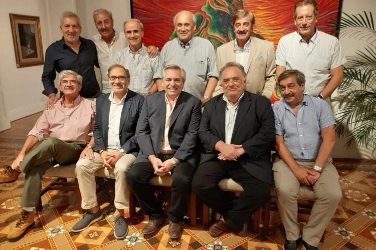 Los amigos de Alberto Fernández.
