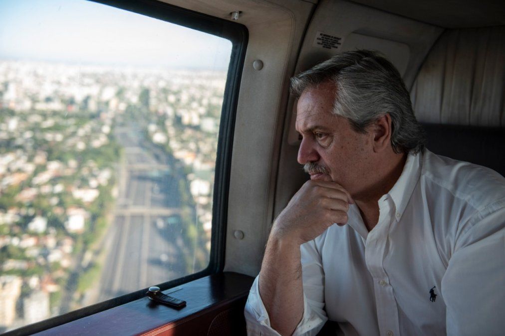 Alberto Fernández recorrió la semana pasada el conurbano bonaerense.