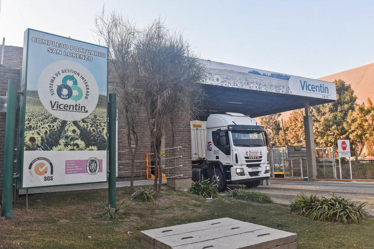 Vicentin vive de la molienda de granos ajenos. Vicentin vive de la molienda de granos ajenos.