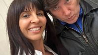 Javier Milei y Lorena Villaverde
