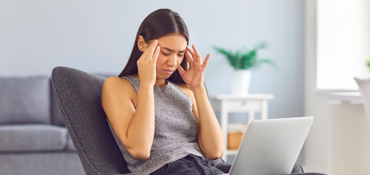Una de los principales desencadenantes de la migraña es la ansiedad, seguido del estrés