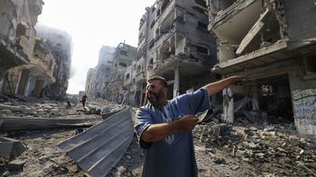 Israel atacó un bloque de viviendas de refugiados en Gaza. Israel atacó un bloque de viviendas de refugiados en Gaza.