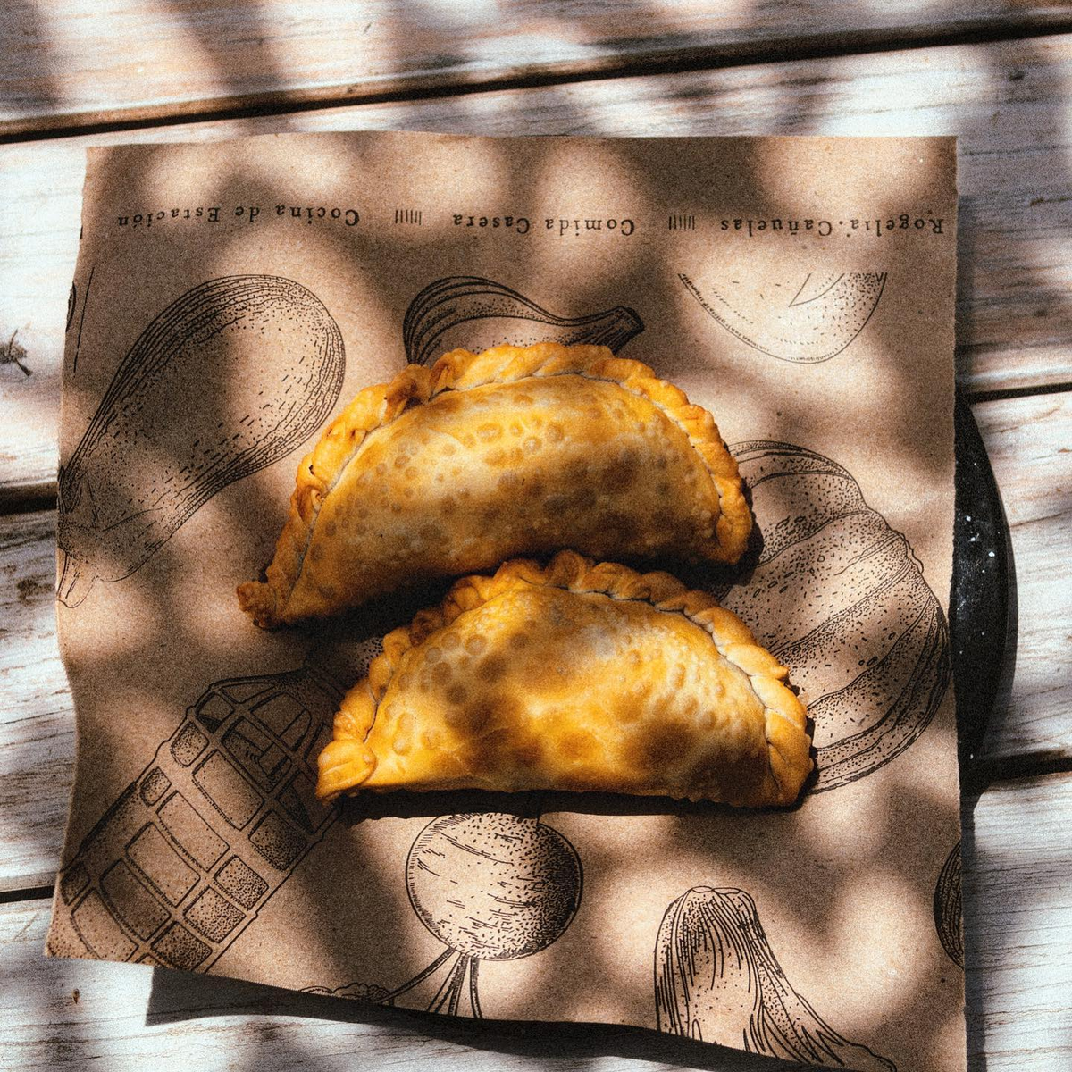 Las empanadas fritas de entrada son otro de los platos típicos más elegidos por el turismo.