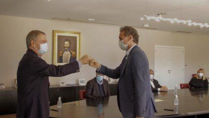 Schiaretti se mostró con Katopodis pero remarcó la “autonomía cordobesa”