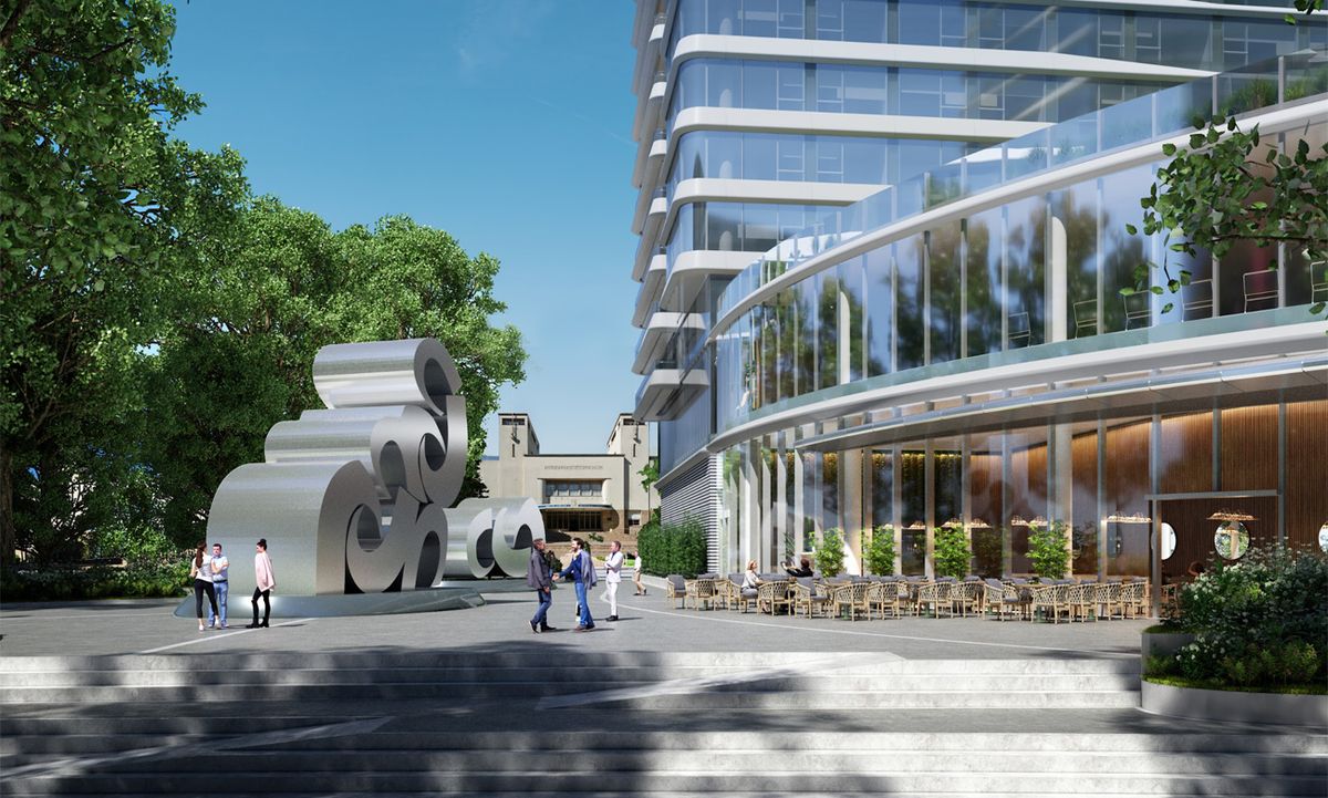 Udaondo: Una de las zonas de arte. Udaondo: Una de las zonas de arte.