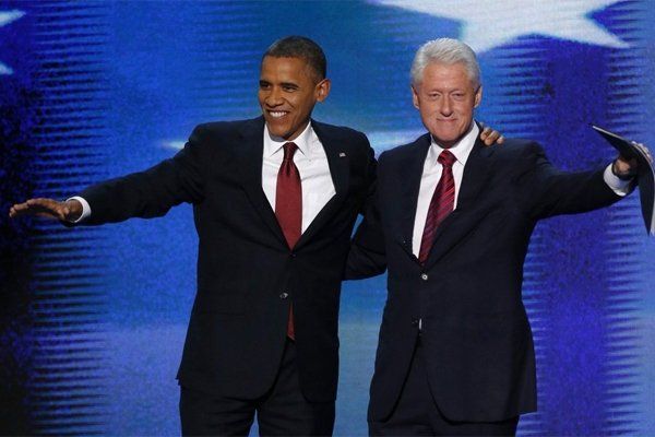 Barack Obama y Bill Clinton (05/09/2012).