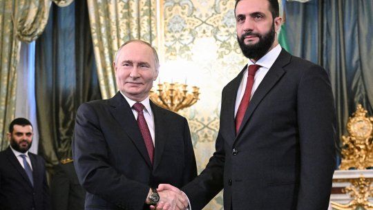 PUTIN, ALIADO DE ASSAD, JUNTO AL PRESIDENTE DE FACTO DE SIRIA PUTIN, ALIADO DE ASSAD, JUNTO AL PRESIDENTE DE FACTO DE SIRIA