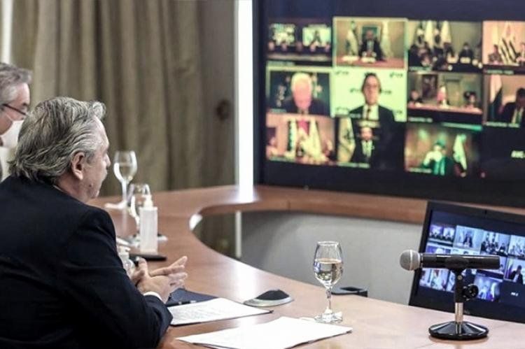 Cumbre virtual del Mercosur