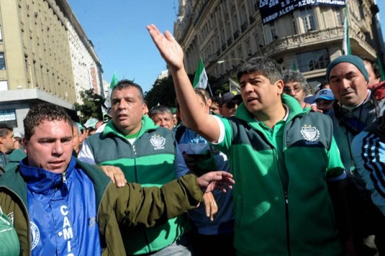 Pablo Moyano le respondió a Aníbal Fernández.