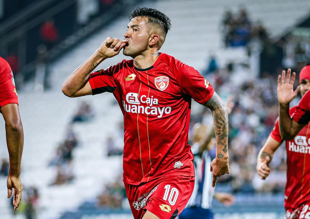 Nahuel Luj&aacute;n lleva 4 goles y 3 asistencias en la Liga 1 2026 con Sport Huancay&nbsp; (Foto Difusi&oacute;n).