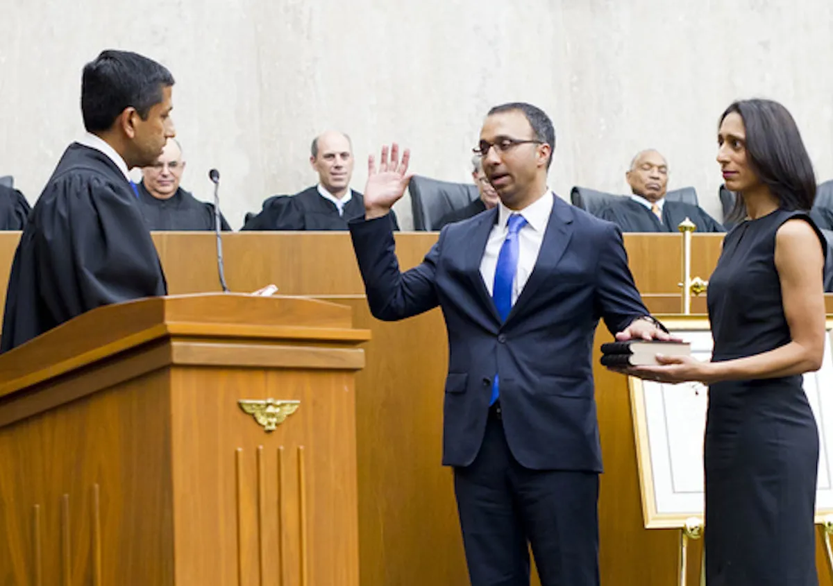 El juez federal Amit Mehta, ante el que declararán un centenar de testigos. El juez federal Amit Mehta, ante el que declararán un centenar de testigos.