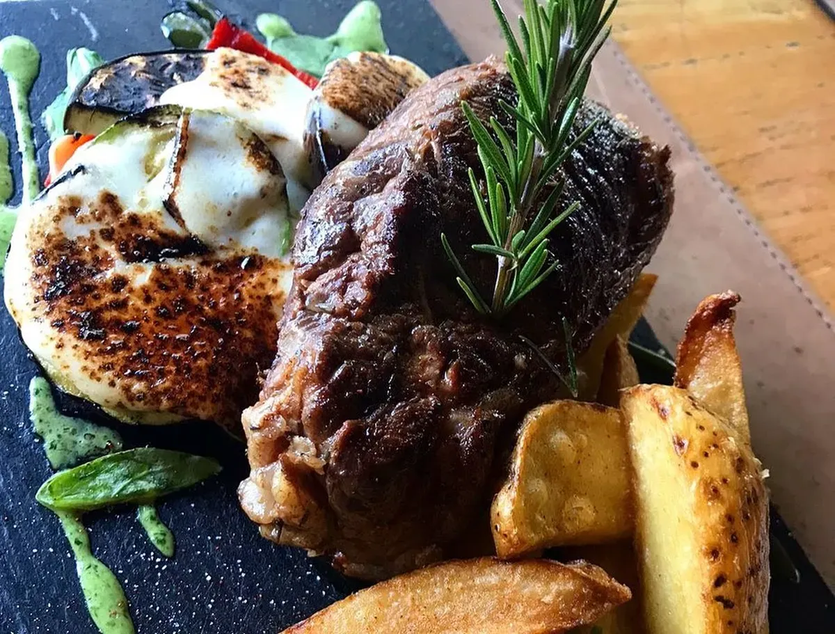 Uno de los tentadores platos que ofrece.