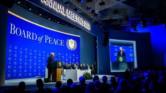 Donald Trump inaugura la Junta para la paz de Gaza en plena pulseada con Irán