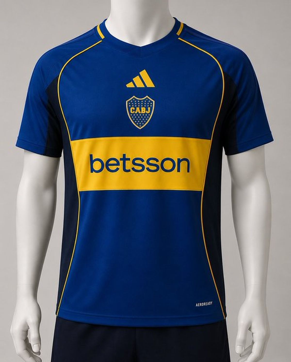 Esta es la camiseta que usará Boca el jueves en honor al 25º aniversario de la Copa Libertadores ganada en 2001. Esta es la camiseta que usará Boca el jueves en honor al 25º aniversario de la Copa Libertadores ganada en 2001.