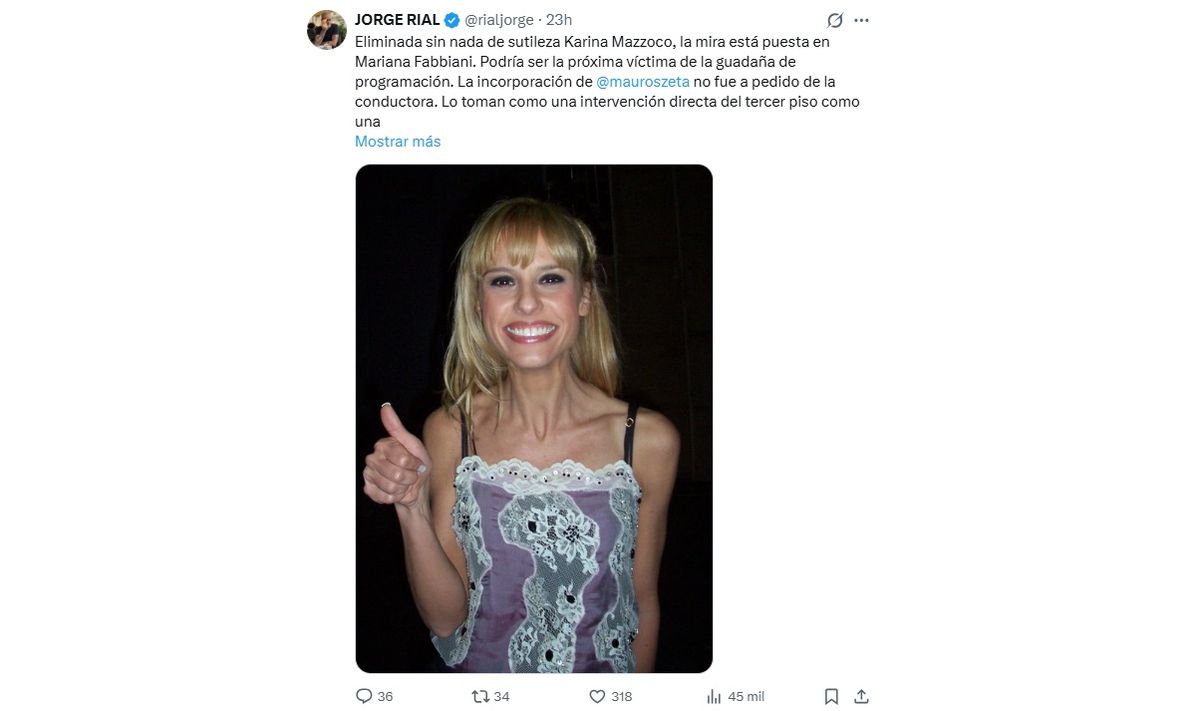 Jorge Rial adelantó que el programa DDM corre riesgo dentro de la programación de América TV. Jorge Rial adelantó que el programa DDM corre riesgo dentro de la programación de América TV.