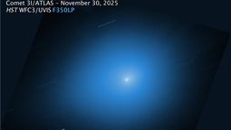 La última foto de la NASA del cometa 31/ATLAS: El telescopio espacial Hubble de la NASA volvió a observar el cometa interestelar 3I/ATLAS el 30 de noviembre, con su instrumento Wide Field Camera 3. La última foto de la NASA del cometa 31/ATLAS: El telescopio espacial Hubble de la NASA volvió a observar el cometa interestelar 3I/ATLAS el 30 de noviembre, con su instrumento Wide Field Camera 3.