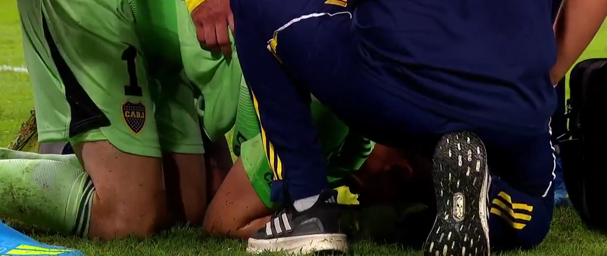 Agustín Marchesín no lo puede creer: Me rompí todo dijo el arquero de Boca&nbsp;