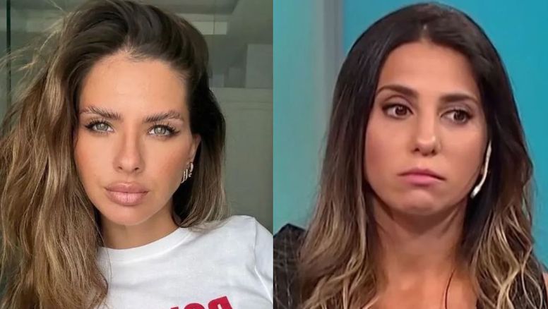 La China Suárez dejó en shock a Cinthia Fernández durante cruce en vivo