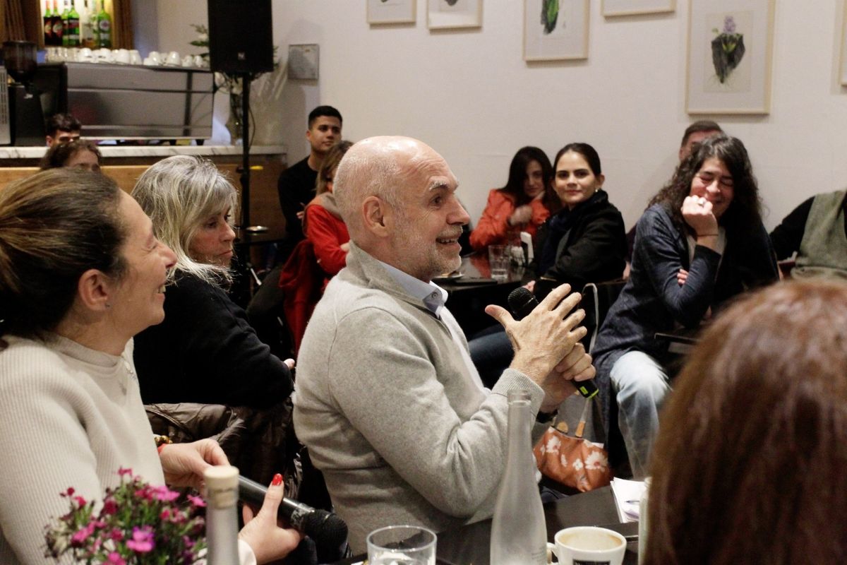 Charla distendida del jefe de Gobierno porteño quien adelantó su apoyo a Patricia Bullrich Charla distendida del jefe de Gobierno porteño quien adelantó su apoyo a Patricia Bullrich