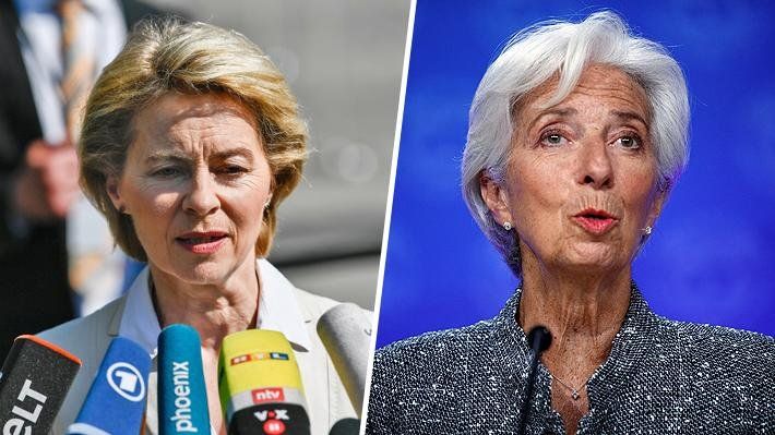 Christine Lagarde y Ursula von der Leyen piensan totalmente diferente sobre la cuestión del dinero ruso. Christine Lagarde y Ursula von der Leyen piensan totalmente diferente sobre la cuestión del dinero ruso.