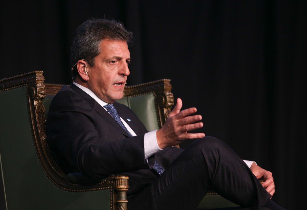 Sergio Massa en su viaje más importante a USA