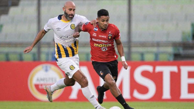 Rosario Central empató en Venezuela y perdió en la Conmebol